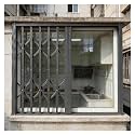 AMUFJJ Window Safety Bars Guard with Locks, 63 59 55 50 35 24 28 Inch Extra Wide Window Protection Fences Grille Foldable, Burglary-Proof Guardrail(28x39in (70x100cm))