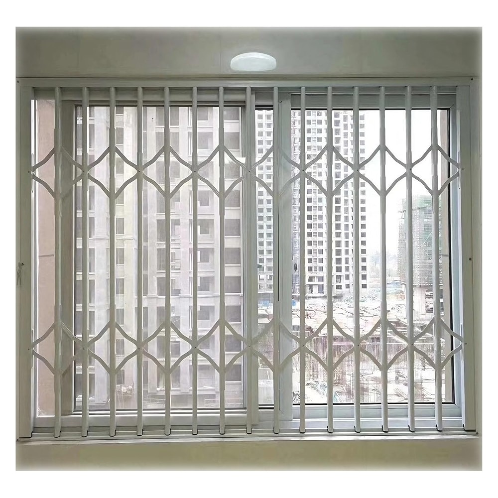 AMUFJJ Window Security Bar for Horizontal Sliding Windows, Folding ...