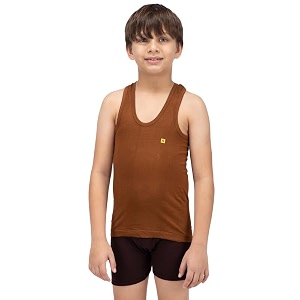 amul comfy boy39s solid regular fit vest