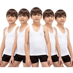 Amul Comfy Boys Vest 100 Cotton