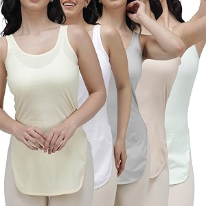 Amul Comfy Combo Pack Sleeveless Solid Cotton
