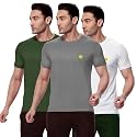 AMUL COMFY Men39s Cotton Plain Round Neck