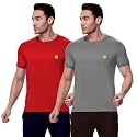 AMUL COMFY Men39s Cotton Plain Round Neck