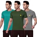 AMUL COMFY Men39s Cotton Plain Round Neck
