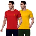 AMUL COMFY Men39s Cotton Plain Round Neck