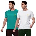 AMUL COMFY Men39s Cotton Plain Round Neck