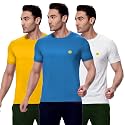 AMUL COMFY Men39s Cotton Plain Round Neck