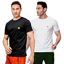 AMUL COMFY Men39s Cotton Plain Round Neck