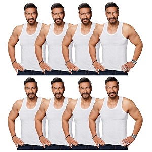 Amul Comfy Mens Vest 100 Cotton