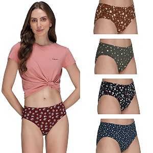Amul Comfy Womens Cotton Panty Single