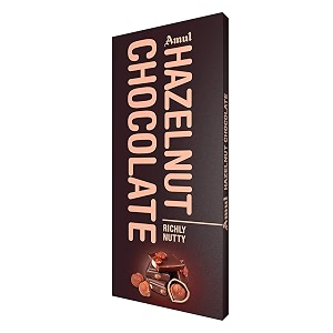 amul hazelnut chocolate 150gm