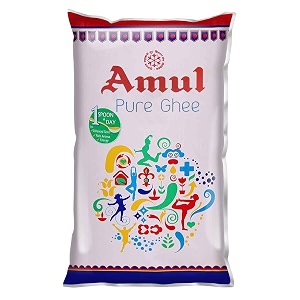 Amul Pure Ghee 1 LTR 2 Pack