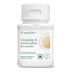amway nutrilite natural b with yeast 100n tablets for adult pack 1