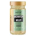 Amwel Organic Browntop Millet | 400g x 3 pc | Hari Kangni, Korale | Millets | Positive Millets | Raw Unpolished Grain Millet Rice | Gluten Free Fiber Rich Low GI Diabetic Friendly