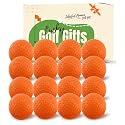 Amy Sport Practice Golf Balls Foam More Weight Value 16/32 Pack, High Density Real Feel 1/3 Distance of Regulation Golf Ball, Soft Durable for Backyard Indoor Outdoor Training