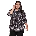 AMYDUS Plus Size Women Printed Top 