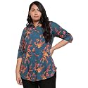 AMYDUS Plus Size Women Printed Top 