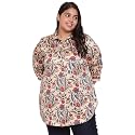 AMYDUS Plus Size Women Printed Top 