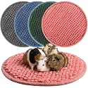 Amylove 4 Pcs Guinea Pig Cage Liner, Diameter 12 Inch, Mixed Color