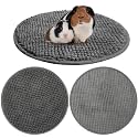 Amylove 4 Pcs Guinea Pig Cage Liner, Diameter 12 Inch, Dark Gray