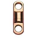 AMYSPORTS High Strength Fishing Bearing Swivels Stainless Fishing Swivel Connectors Copper Barrel Swivels for Saltwater Fishing Freshwater Fishing