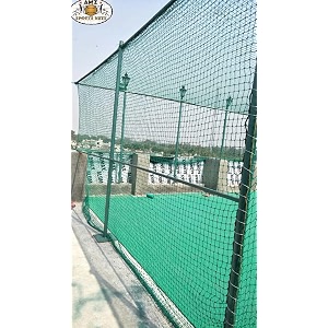 amz sports nets cricket batting practice net regular training netting for outdoor backyard ground sports 12  100 ft 45 ply