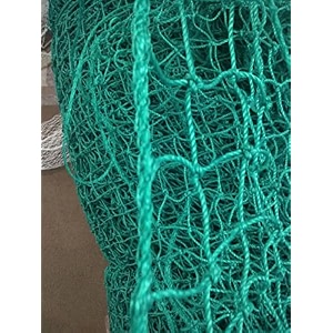 amz sports nets cricket batting practice net regular training netting for outdoor backyard ground sports 12  40 ft 36 ply