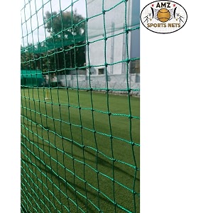 amz sports nets cricket batting practice net regular training netting for outdoor backyard ground sports 10  10 ft 18 ply