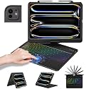 aMZCaSE Keyboard Case for iPad 13(M5/M4), Trackpad, 360° Rotating