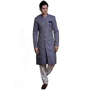Amzira Mens Soft Cotton Indo Western Kurta