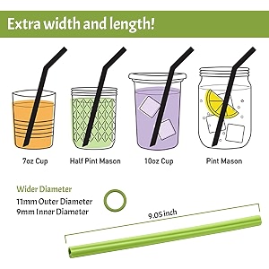 reusable silicone straw for drinking openable and washable design flexible collapsible straw easy to clean no cleaning brush required carry with yellow case openable 208 ounce