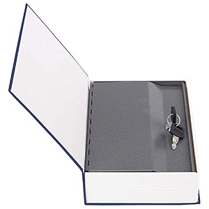 anadi book piggy bank creative english dictionary money storage box with lock safe deposit home mini cash jewelry security multi color