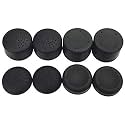 Analog Controller Raised Thumb Stick Grips Thumbsticks Joystick Cap Cover for PS4, PS3, Switch Pro, Xbox one, Xbox 360, Wii U, PS2 Controller (Pack of 8 pcs Black)