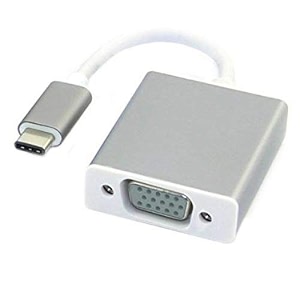 ananaya computer usb thunderbolt 3 type c to vga adapter usb 31 usb-c to vga adapter male to female converter for apple new macbook chromebook plug and play