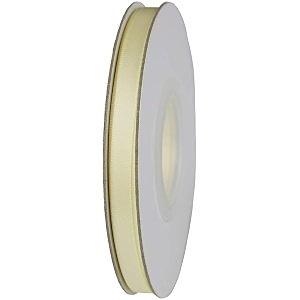 100 polyester double face satin ribbon for craft embroidery and decoration 9 mm ivory 914 meter
