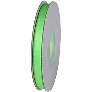 100 polyester double face satin ribbon for craft embroidery and decoration 3 mm mint 457 meter