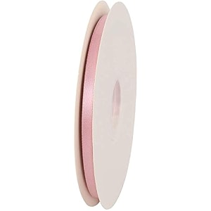 100 polyester double face satin ribbon for craft embroidery and decoration 3mm antique mauve 457 meter