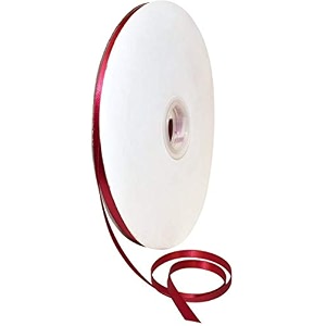 100 polyester double face satin ribbon for craft embroidery and decoration 6 mm beauty 914 meter
