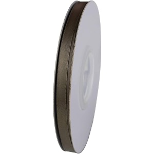 100 polyester double face satin ribbon for craft embroidery and decoration 6 mm olive gray 914 meter