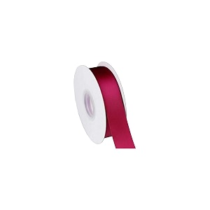 100 polyester double face satin ribbon for craft embroidery and decoration 25 mm rose wine 914 meter
