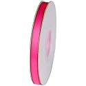 100% Polyester Double Face Satin Ribbon for Craft Embroidery and Decoration (18 mm, Shocking Pink, 91.4 Meter)