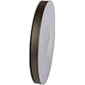100% Polyester Double Face Satin Ribbon for Craft Embroidery and Decoration (6 mm, Olive Gray, 91.4 Meter)