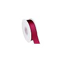 100% Polyester Double Face Satin Ribbon for Craft Embroidery and Decoration (22 mm, Rose Wine, 91.4 Meter)