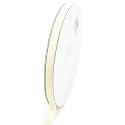 Double Side Satin Ribbon for Craft Embroidery and Decoration (18 mm, Cream)