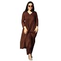 Anarkali Kurta Pant Set for Women Long