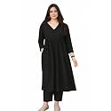 Anarkali Kurta Pant Set for Women Long