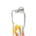 Anatomix Platinum Square Hand Towel Ring/Holder for Bathroom/Towel Hanger for Washbasin | Napkin Holder Stand for Kitchen - (Pack of 1)
