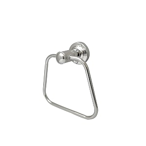 anatomix platinum triangle hand towel ringholder for bathroomtowel hanger for washbasin  napkin holder stand for kitchen - pack of 1 stainless steel