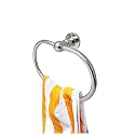 Anatomix Tarzen Oval Hand Towel Ring/Holder for Bathroom/Towel Hanger for Washbasin | Napkin Holder Stand for Kitchen - (Pack of 1) Brass