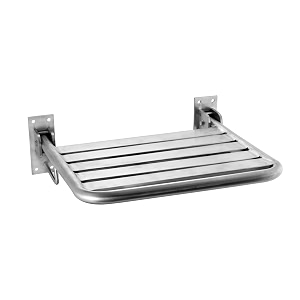 anatomix wall mounted flip upfolding stainless steel shower seat fold down shower seat foldable shower bench